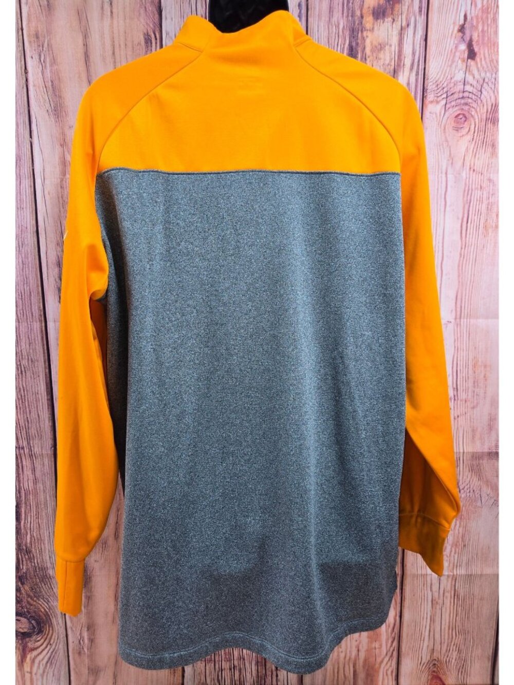 Nike Golf Mens Orange Half-Zip Long Sleeve Pullover XXL - Picture 3 of 8